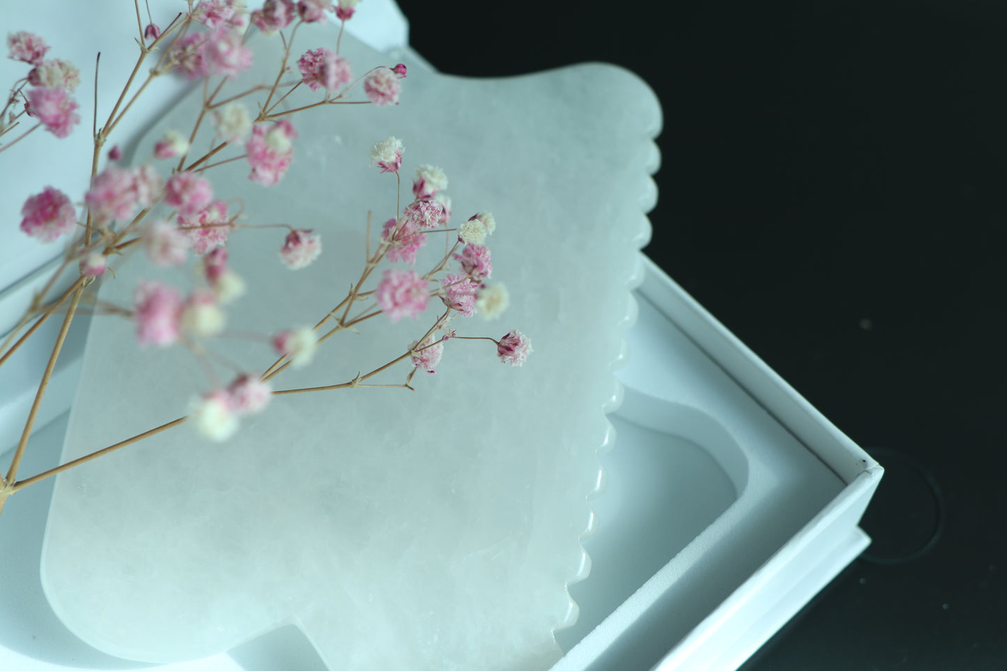White Jade GuaSha Tool
