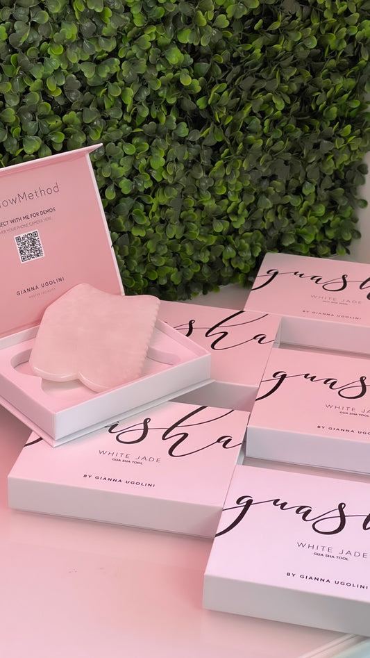 White Jade GuaSha Tool