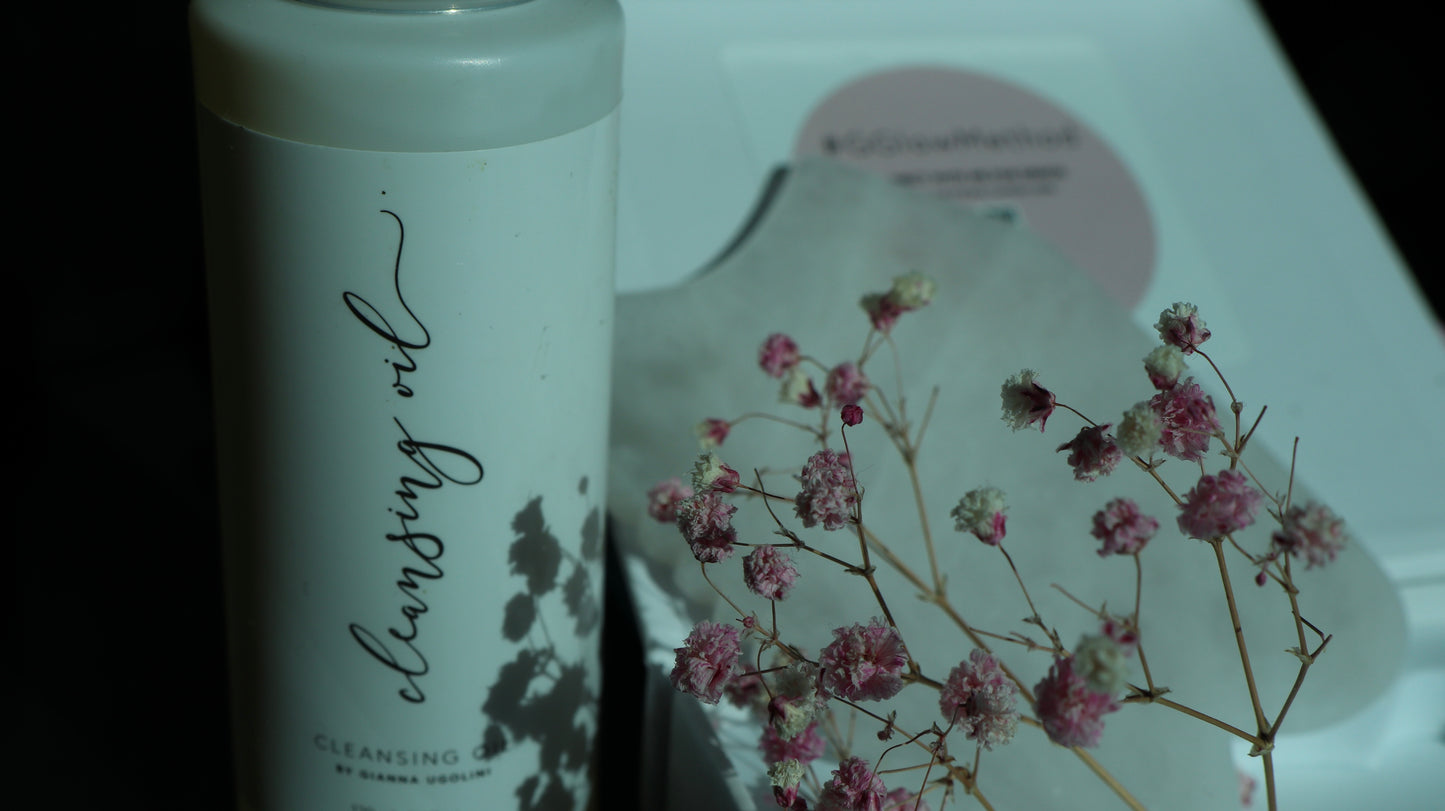 Kit...White Jade Guasha + Oil
