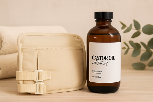 KIT…Castor Oil Pack + Castor Oil/Pokeroot blend
